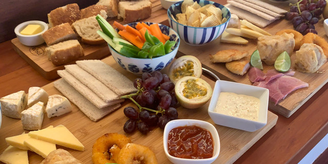 Fresh fruits, healthy breakfast in the Cook Island